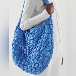 COS oversized quilted crossbody bag